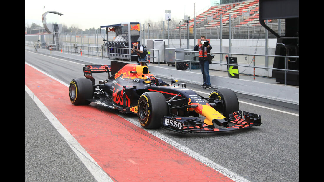 Max Verstappen - Red Bull - Formel 1 - Test - Barcelona - 8. März 2017