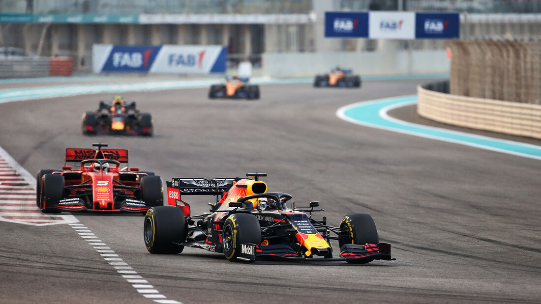 Max Verstappen - Red Bull - GP Abu Dhabi 2019 - Rennen
