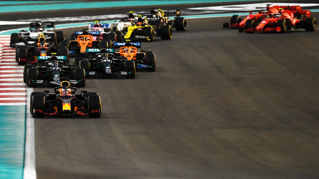 Max Verstappen - Red Bull - GP Abu Dhabi 2020 - Rennen 