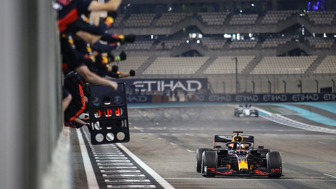 Max Verstappen - Red Bull - GP Abu Dhabi 2020 - Rennen