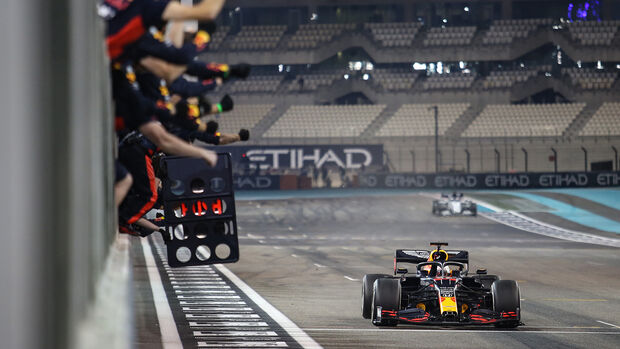 Max Verstappen - Red Bull - GP Abu Dhabi 2020 - Rennen