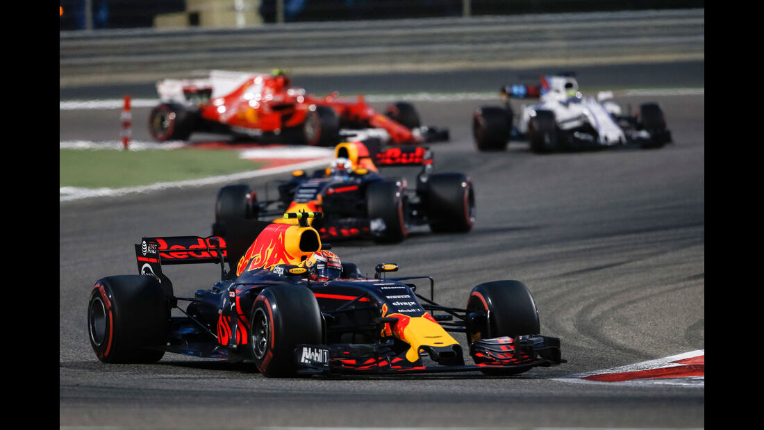 Max Verstappen - Red Bull - GP Bahrain 2017 - Rennen 