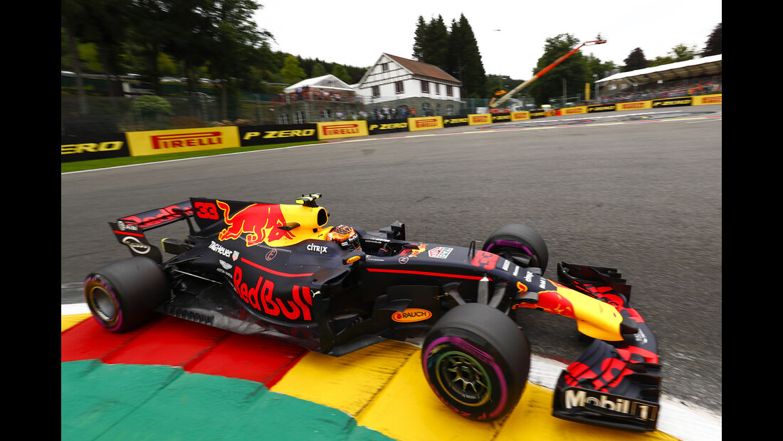 Max Verstappen - Red Bull - GP Belgien - Spa-Francorchamps - Formel 1 - 25. August 2017