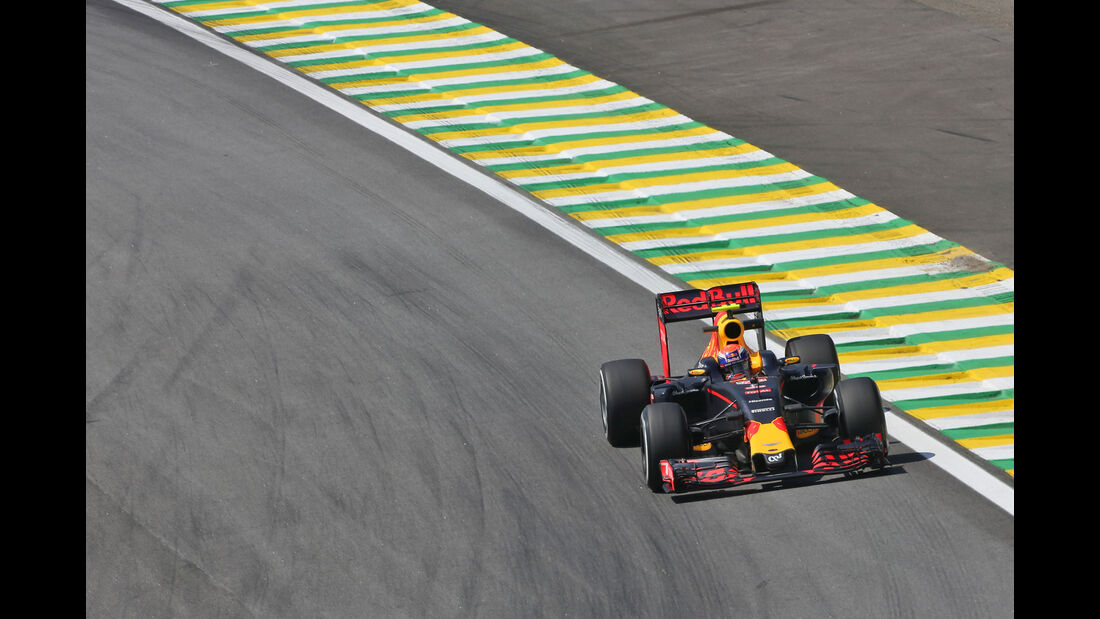 Max Verstappen - Red Bull - GP Brasilien - Interlagos - Freitag - 11.11.2016