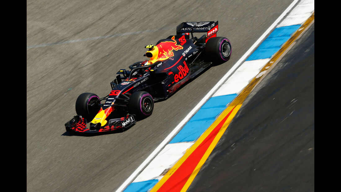 Max Verstappen - Red Bull - GP Deutschland - Hockenheim - Formel 1 - Freitag - 20.7.2018