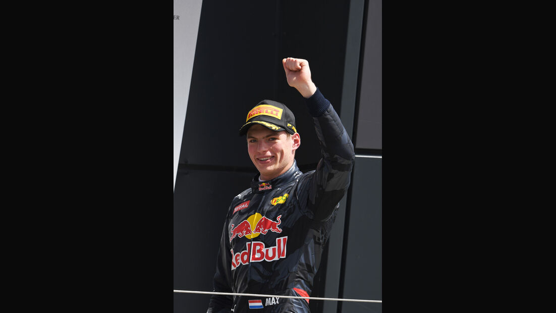 Max Verstappen - Red Bull - GP England 2016 - Silverstone - Rennen 