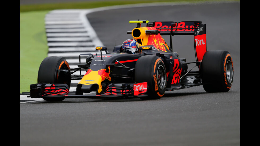 Max Verstappen - Red Bull - GP England - Silverstone - Formel 1 - Freitag - 8.7.2016
