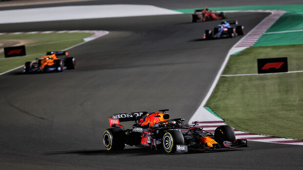 Max Verstappen - Red Bull - GP Katar 2021 - Rennen