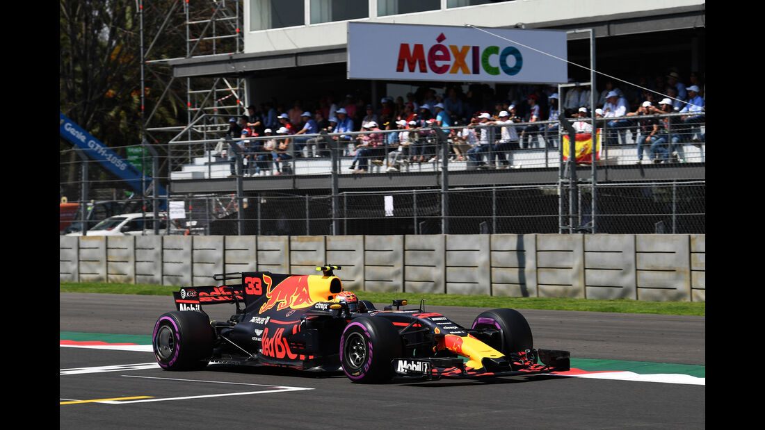 Max Verstappen - Red Bull - GP Mexiko 2017 - Qualifying