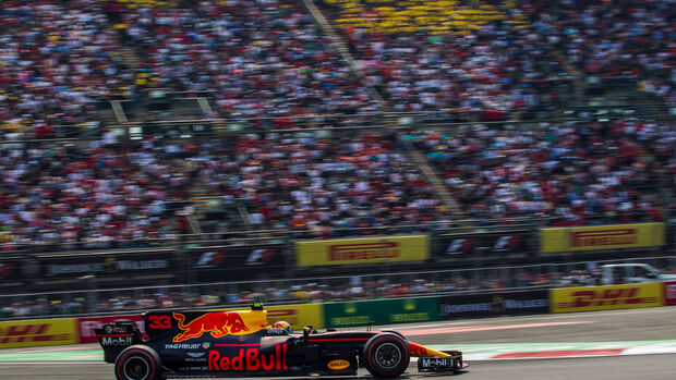 Max Verstappen - Red Bull - GP Mexiko 2017 - Rennen