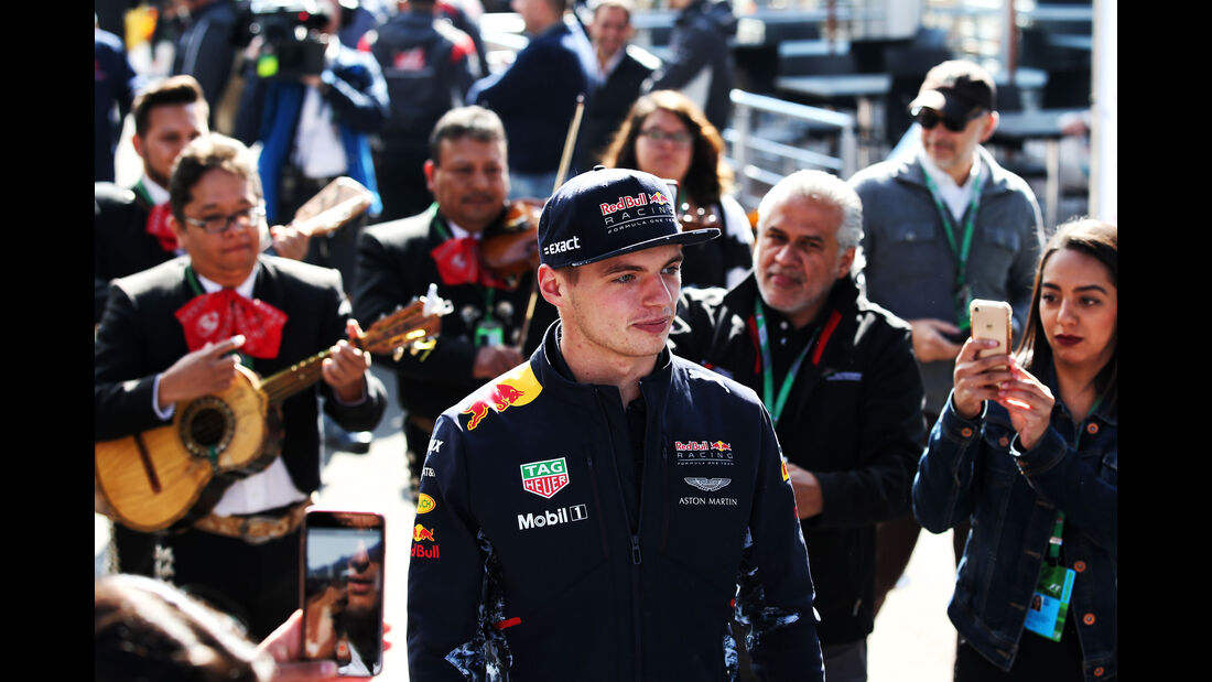 Max Verstappen - Red Bull - GP Mexiko - Formel 1 - Donnerstag - 26.10.2017