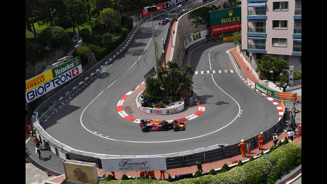 Max Verstappen - Red Bull - GP Monaco - Formel 1 - Donnerstag - 24.5.2018