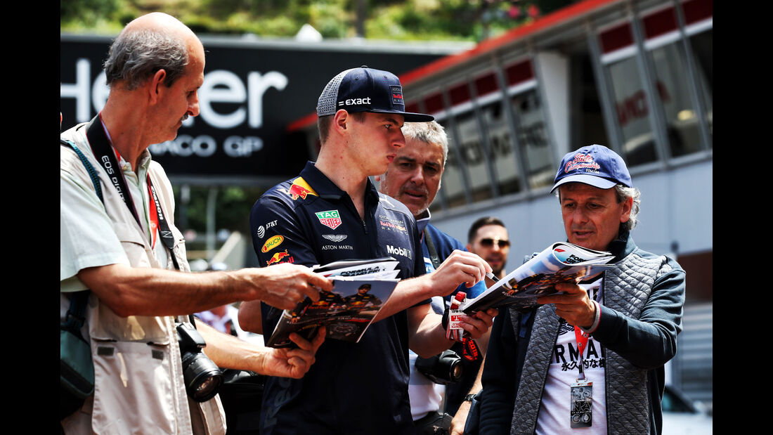 Max Verstappen - Red Bull - GP Monaco - Formel 1 - Mittwoch - 23.5.2018