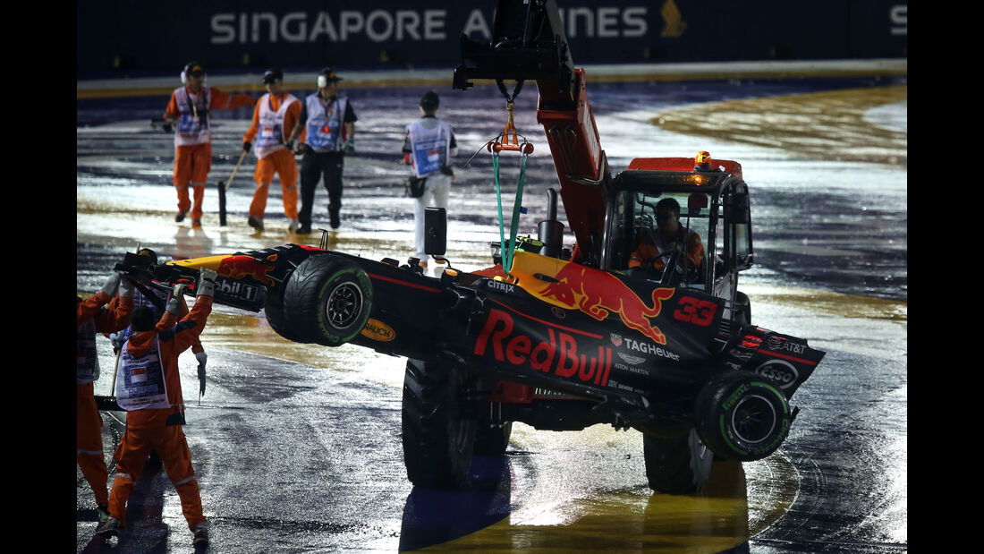 Max Verstappen - Red Bull - GP Singapur 2017 - Rennen