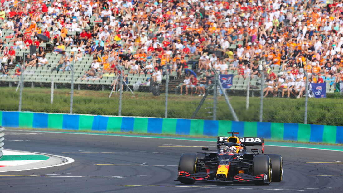 Max Verstappen - Red Bull - GP Ungarn 2021 - Budapest - Rennen 