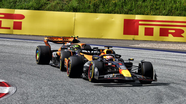 Max Verstappen - Red Bull - Lando Norris - McLaren - Formel 1 - GP Österreich - 30. Juni 2024