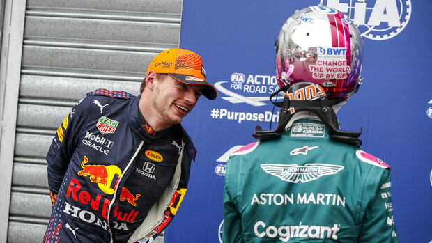 Max Verstappen - Sebastian Vettel - Formel 1 - GP Monaco - 22. Mai 2021