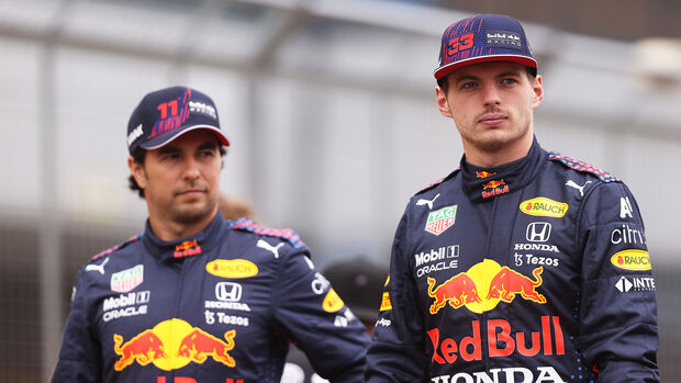 Max Verstappen & Sergio Perez - GP England 2021