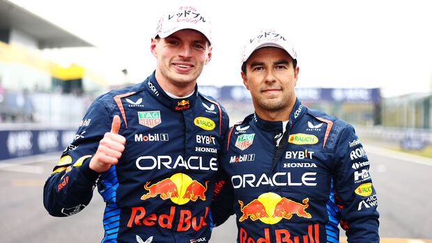 Max Verstappen & Sergio Perez - GP Japan 2024