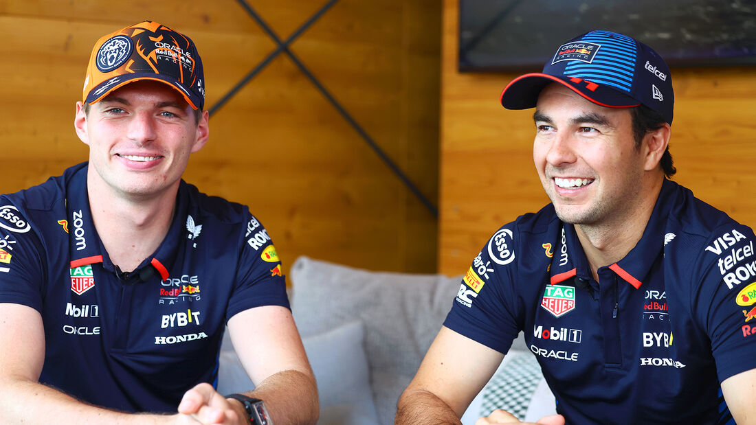 Max Verstappen & Sergio Perez - Red Bull - GP Belgien 2024