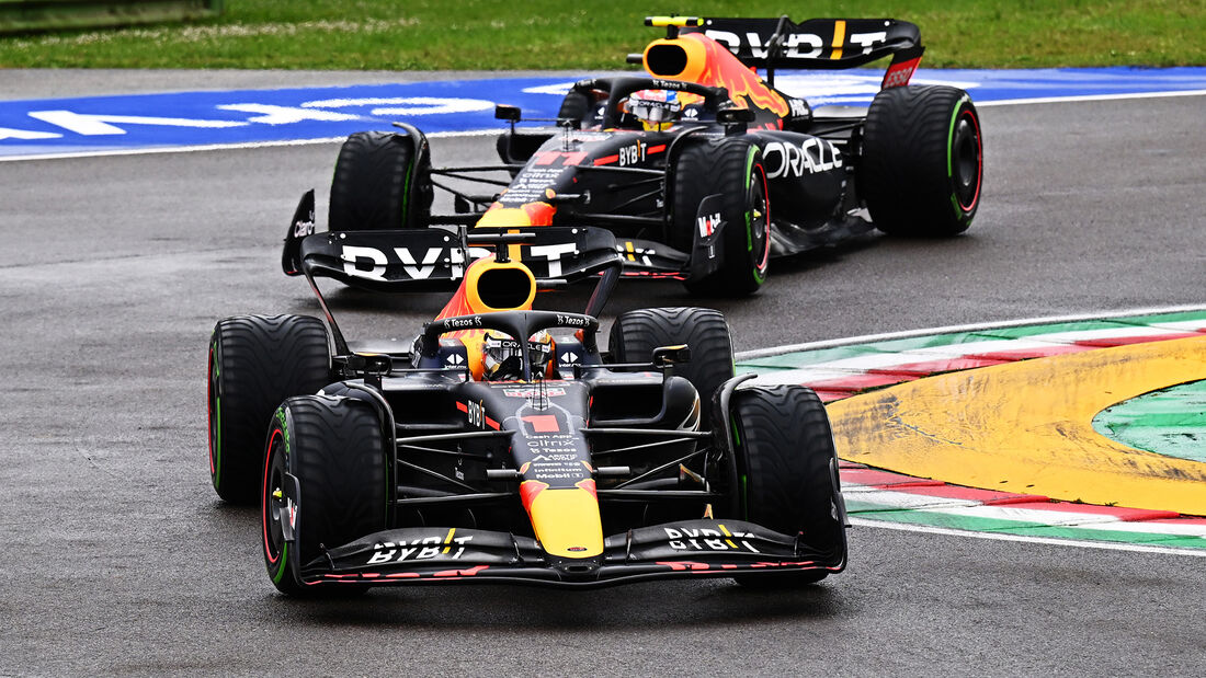 Max Verstappen - Sergio Perez - Red Bull - GP Emilia-Romagna 2022 - Imola