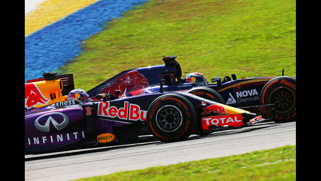 Max Verstappen - Toro Rosso - Daniel Ricciardo - Red Bull - GP Malaysia 2015 - Formel 1