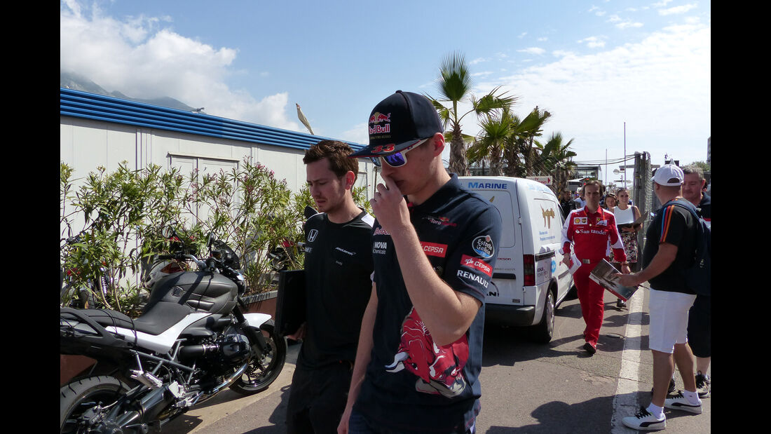 Max Verstappen - Toro Rosso  - Formel 1 - GP Monaco - Mittwoch - 20. Mai 2015