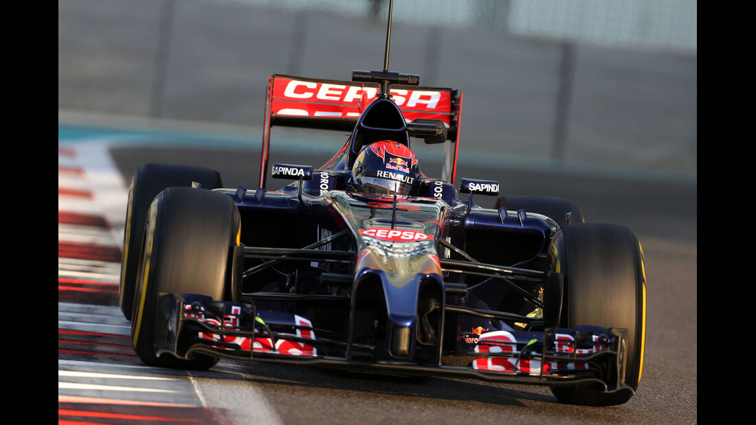 Max Verstappen - Toro Rosso - Formel 1 Test - Abu Dhabi - 25. November 2014