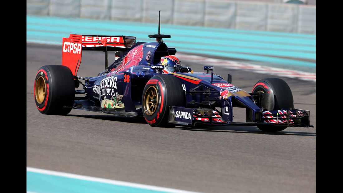 Max Verstappen - Toro Rosso - Formel 1 - Test - Abu Dhabi - 26. November 2014