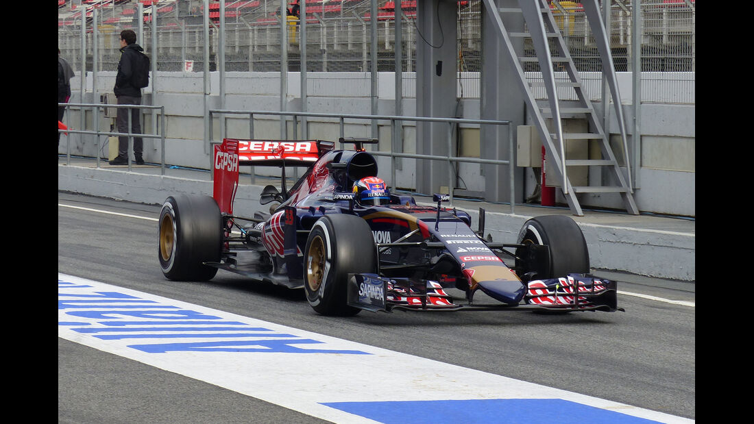 Max Verstappen - Toro Rosso - Formel 1-Test - Barcelona - 21. Februar 2015