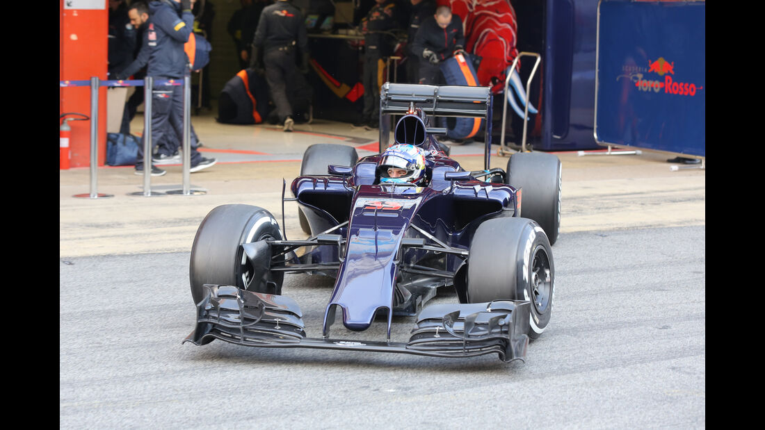 Max Verstappen - Toro Rosso - Formel 1-Test - Barcelona - 25. Februar 2016