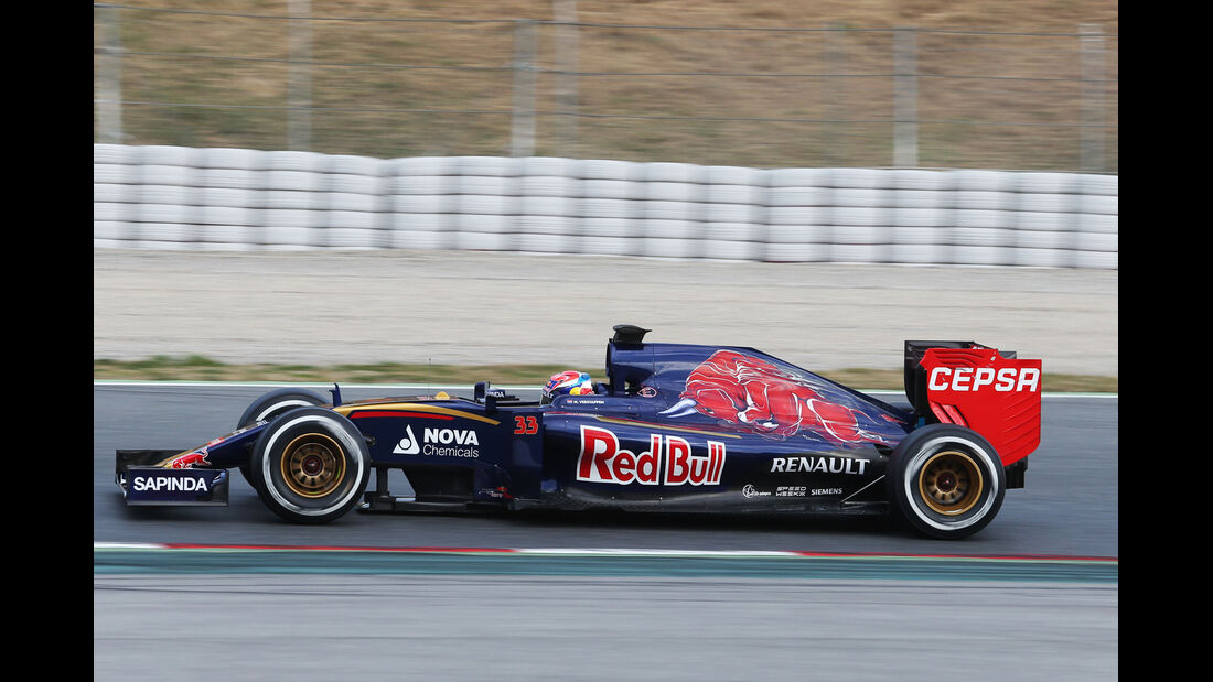 Max Verstappen - Toro Rosso - Formel 1-Test - Barcelona - 27. Februar 2015