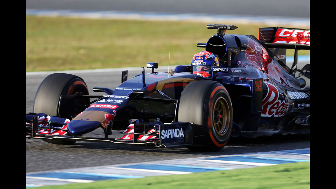 Max Verstappen - Toro Rosso - Formel 1-Test - Jerez - 2. Februar 2015