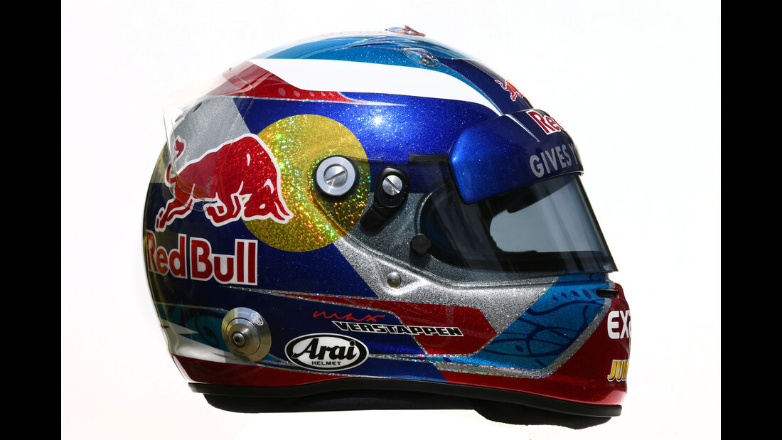 Max Verstappen - Toro Rosso - Helm - Formel 1 - 2016