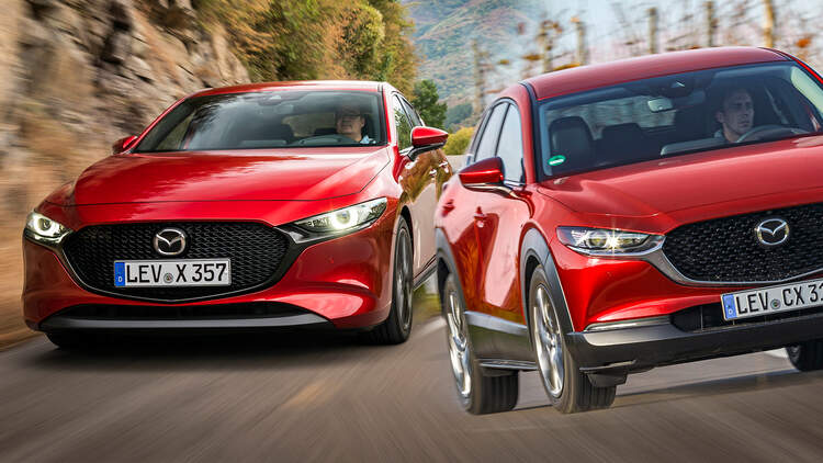 Kba Ruckruf Mazda 3 Und Cx 30 Notbremsassistent Defekt Auto Motor Und Sport