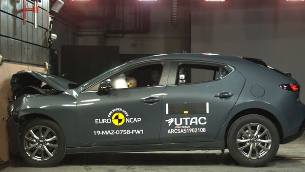 Mazda 3 EuroNCAP-Crashtest