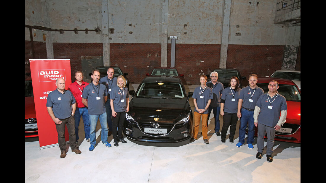 Mazda 3, Instruktoren, Teilnehmer