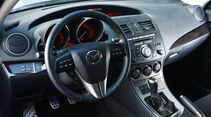 Mazda 3 MPS, Detail, Innenraum, Lenkrad