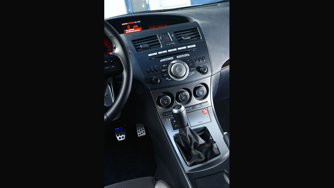 Mazda 3 MPS, Detail, Innenraum, Schaltknauf