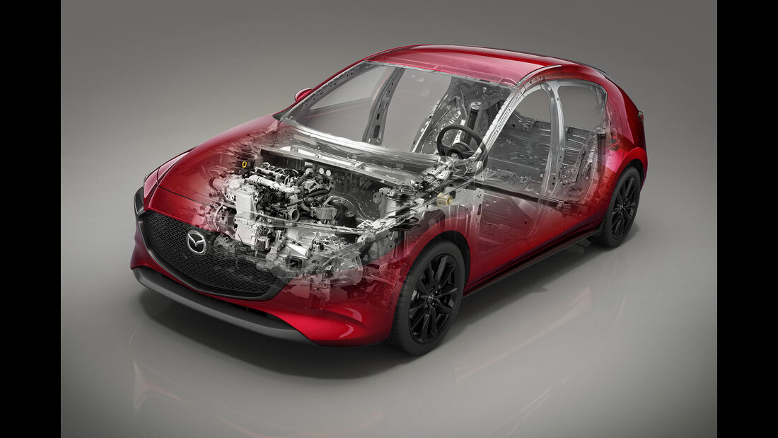 Mazda 3 Skyactiv-X, Motor