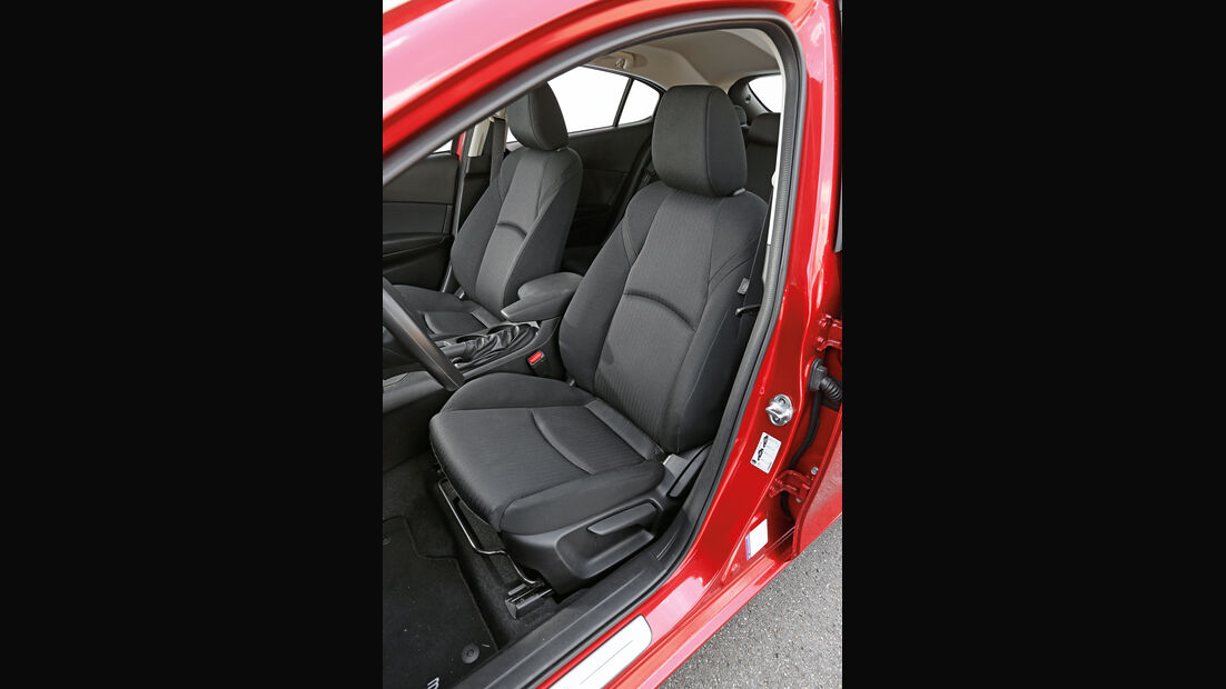 Mazda 3 Skyaktiv-G 100, Fahrersitz
