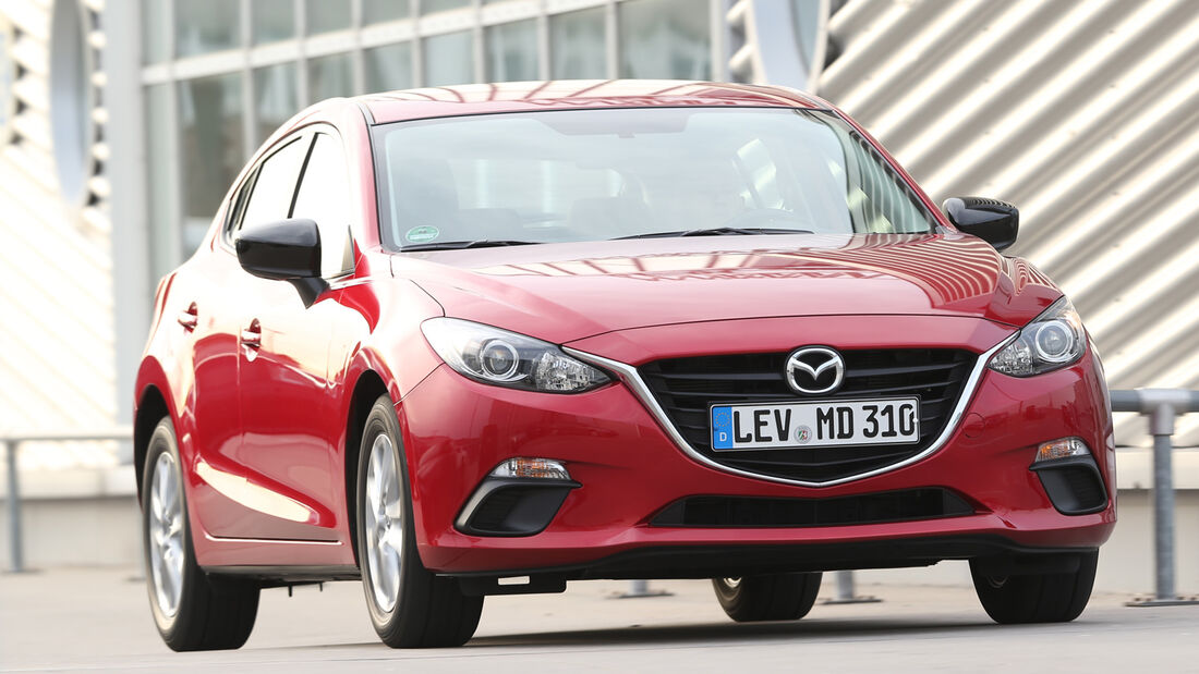 Mazda 3 Skyaktiv-G 100, Frontansicht