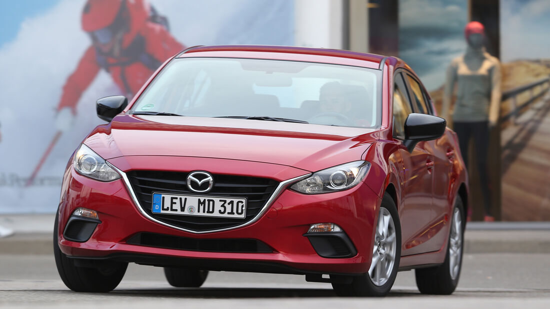 Mazda 3 Skyaktiv-G 100, Frontansicht