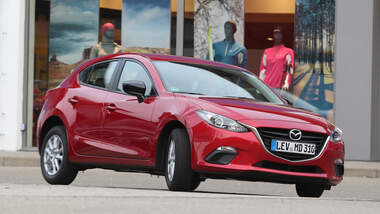 Mazda 3 Skyaktiv-G 100, Frontansicht
