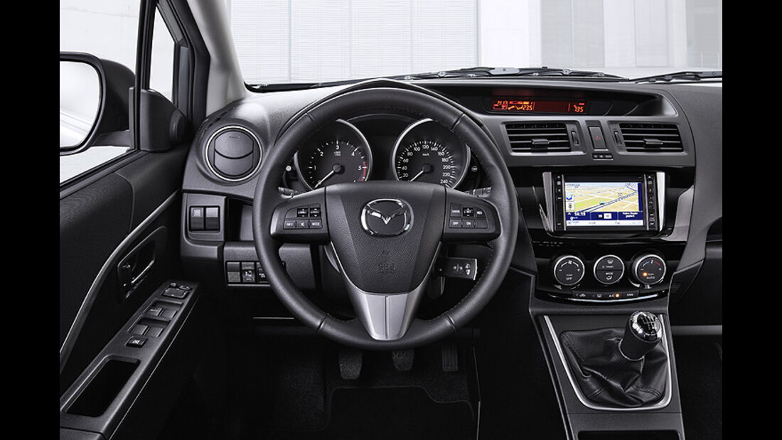 Mazda 5 Modellpflege 2013, Innenraum, Cockpit