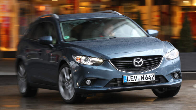 Mazda 6 Kombi 2 2 D Im Test Auto Motor Und Sport