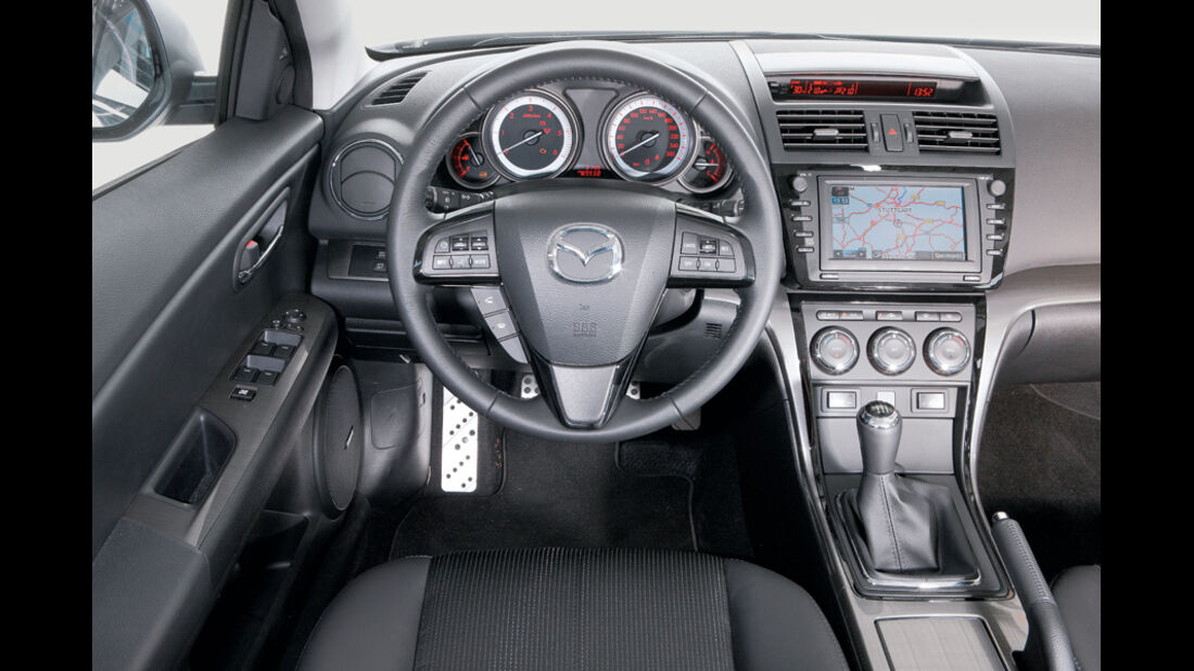 Mazda 6, Cockpit, Lenkrad