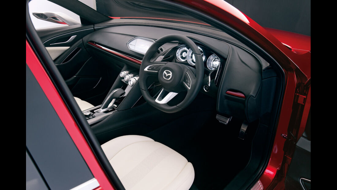 Mazda 6, Cockpit, Lenkrad