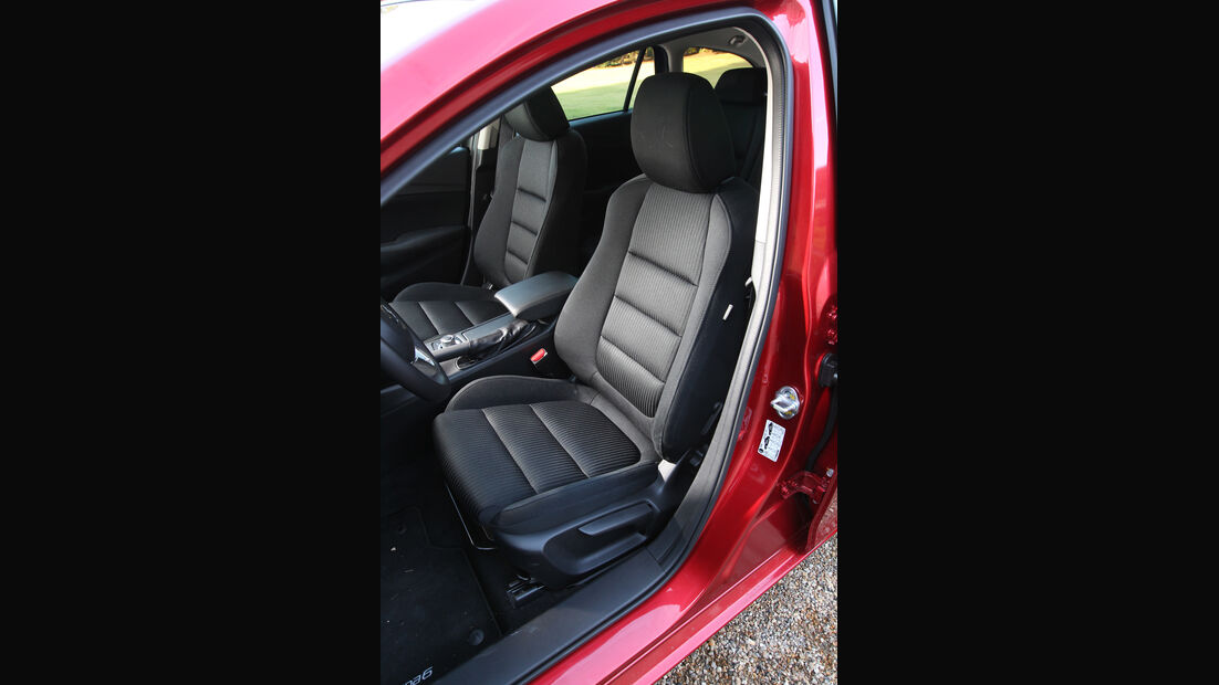Mazda 6, Fahrersitz