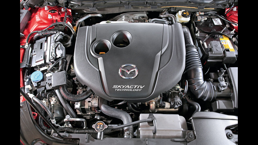Mazda 6 Kombi D 150, Motor